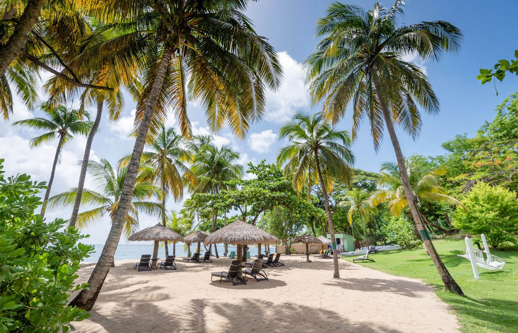 Playas paradisíacas en East Winds. 