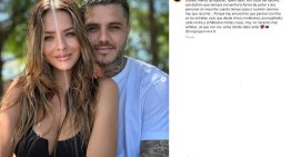 Mauro Icardi y La China Suárez blanquearon su romance: las primeras fotos juntos