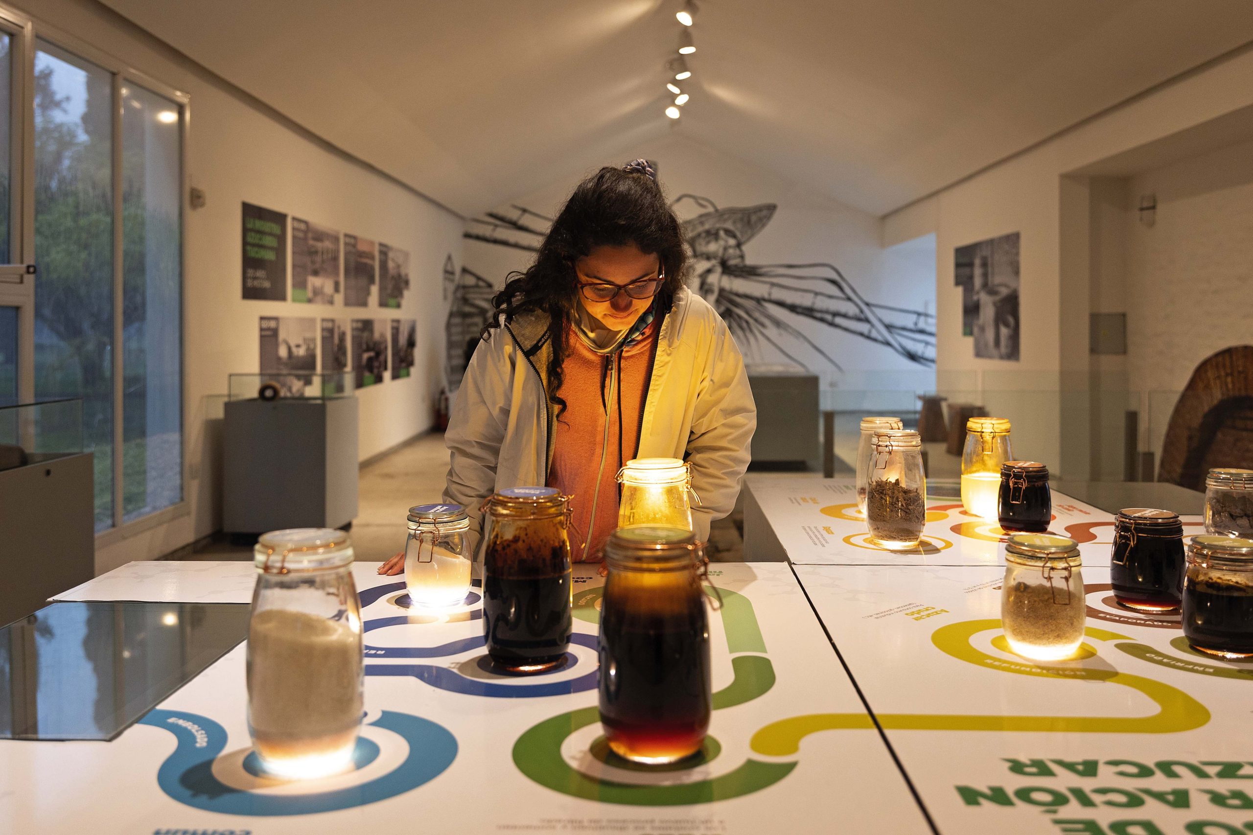 El proceso de fabricación del azúcar está muy bien explicado en el Museo de la Industria Azucarera.