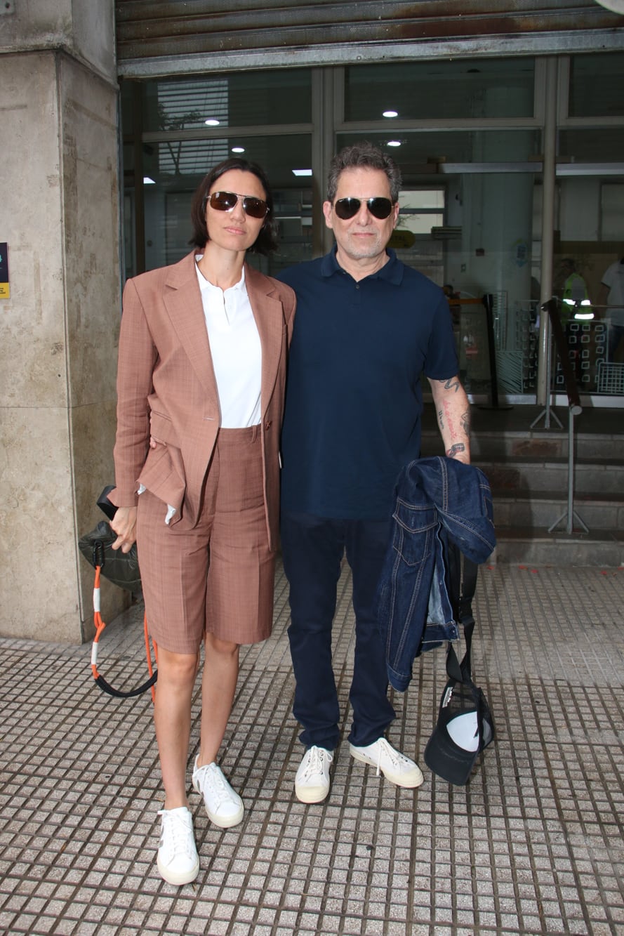 El look de Andrés Calamaro y Natalí Franco en su casamiento