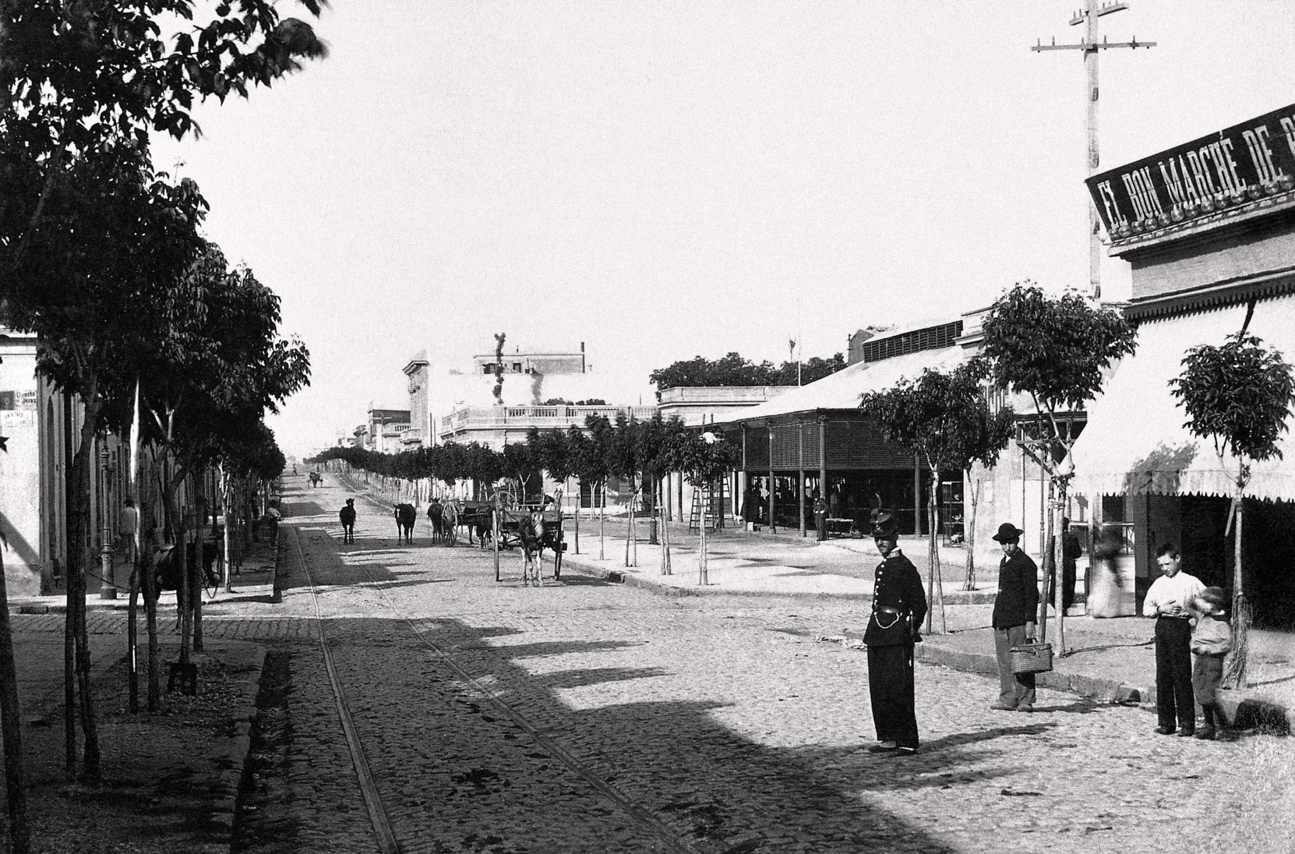 Juramento y Ciudad de la Paz, ca. 1895.