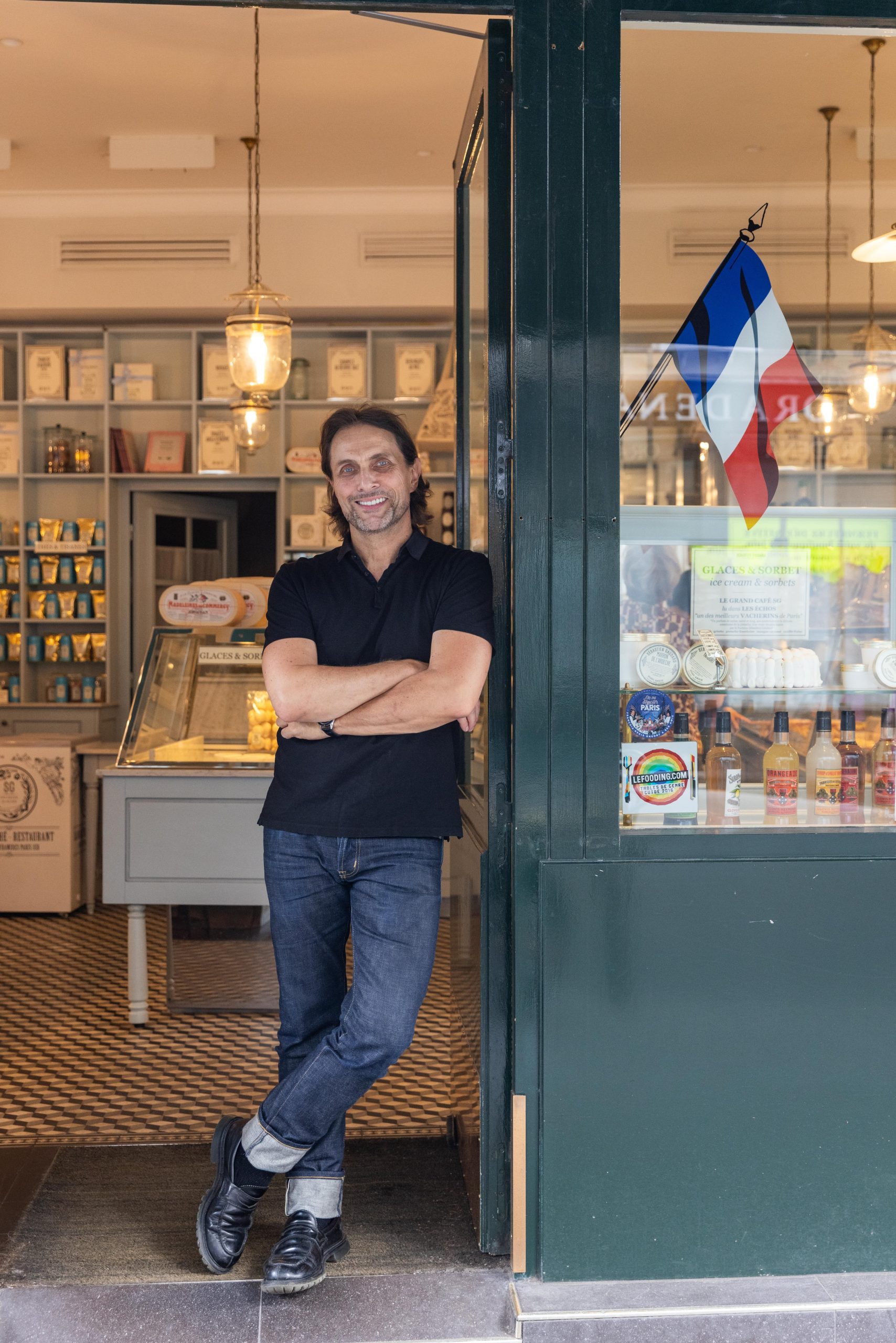 El pastelero Sébastien Gaudard vende el mejor croissant de la ciudad.