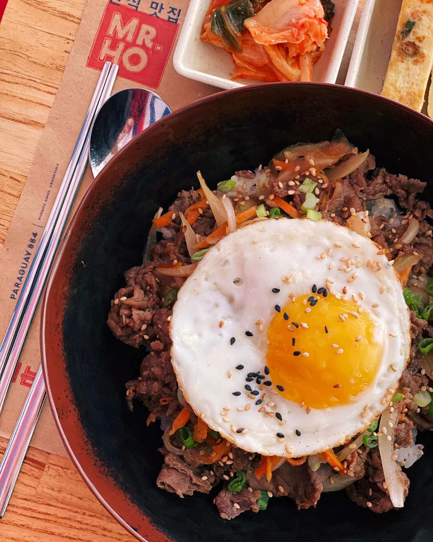 El bibimbap de Mr. Ho