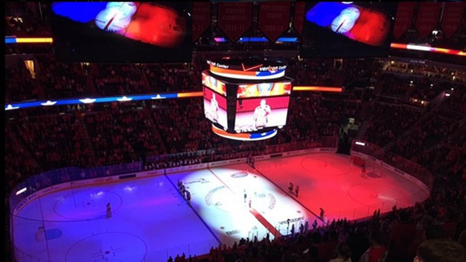 El estadio de hockey sobre hielo de los Washington Capitals