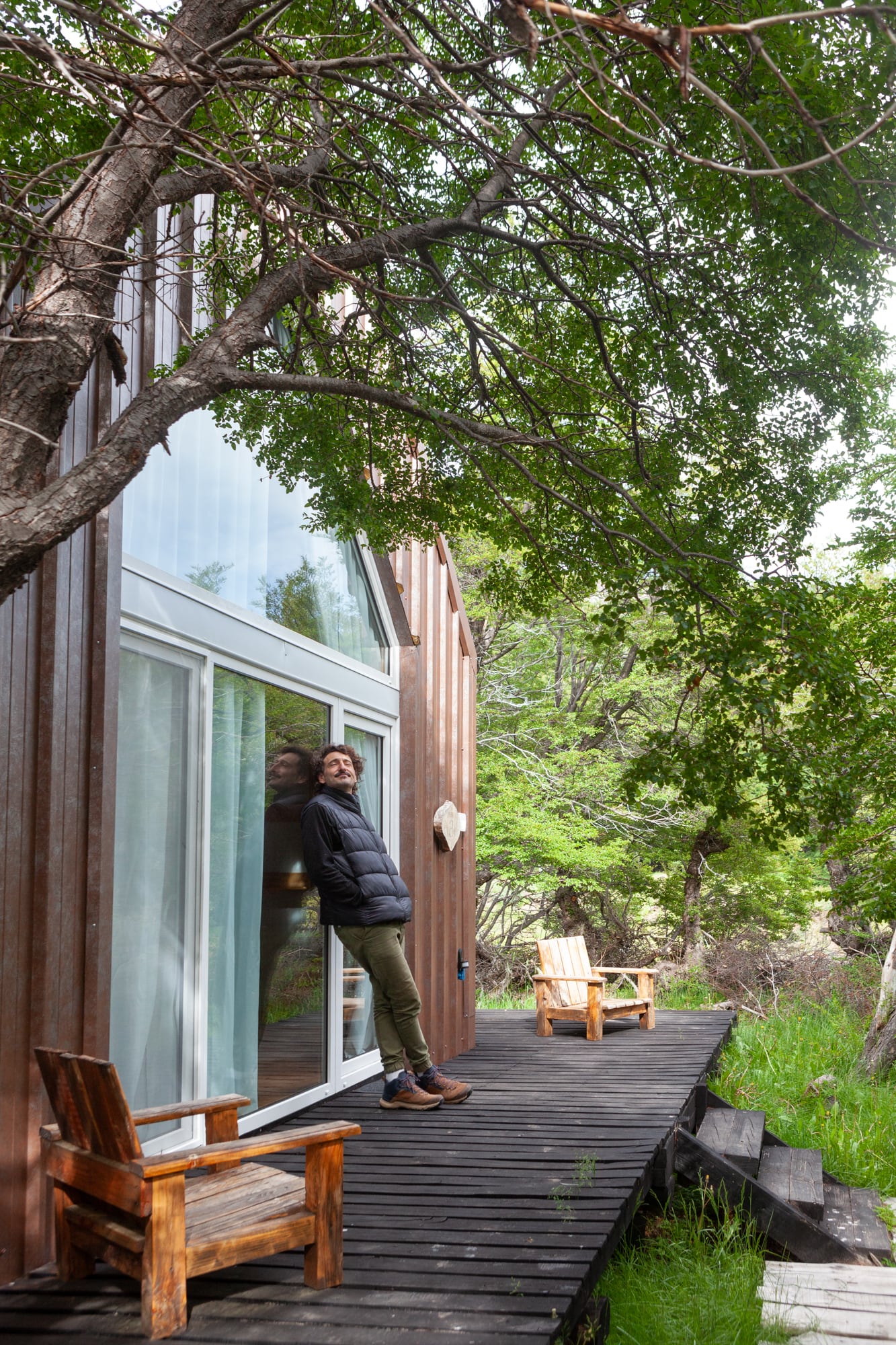 Las tiny houses fueron construidas luego de que una intensa nevada destruyera algunos de los domos.