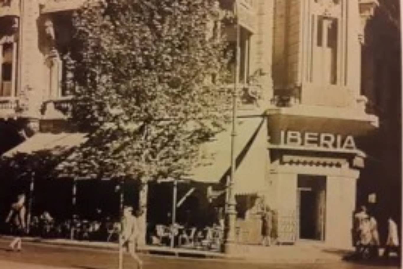 El Bar Iberia en 1946.