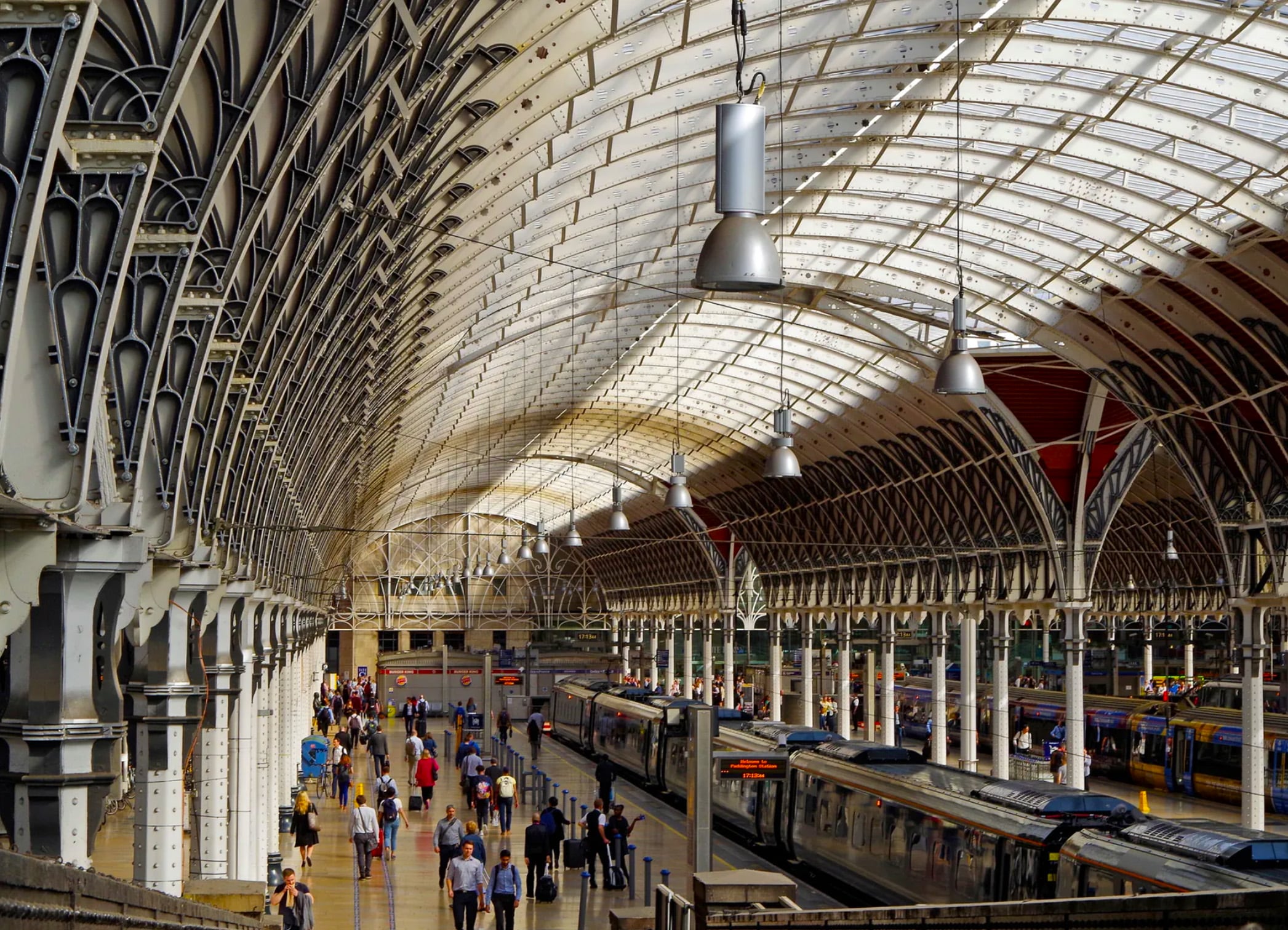 La estación Paddington en Westminster.