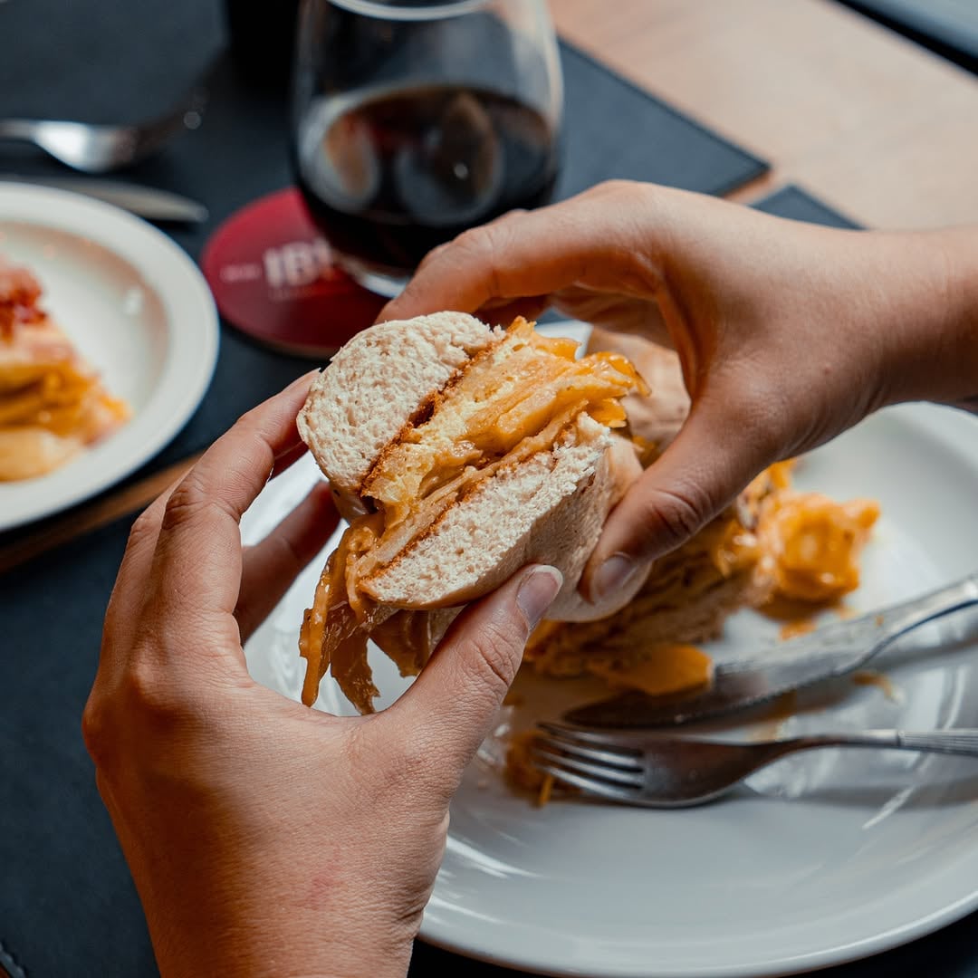 Sándwich de tortilla, uno de los clásicos.