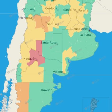 Hay alerta roja por calor extremo y tormentas para este lunes 6 de enero: las provincias afectadas