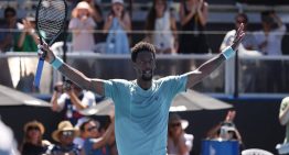 Gaël Monfils se convirtió a los 38 años en el campeón de mayor edad del ATP Tour, al conquistar Auckland