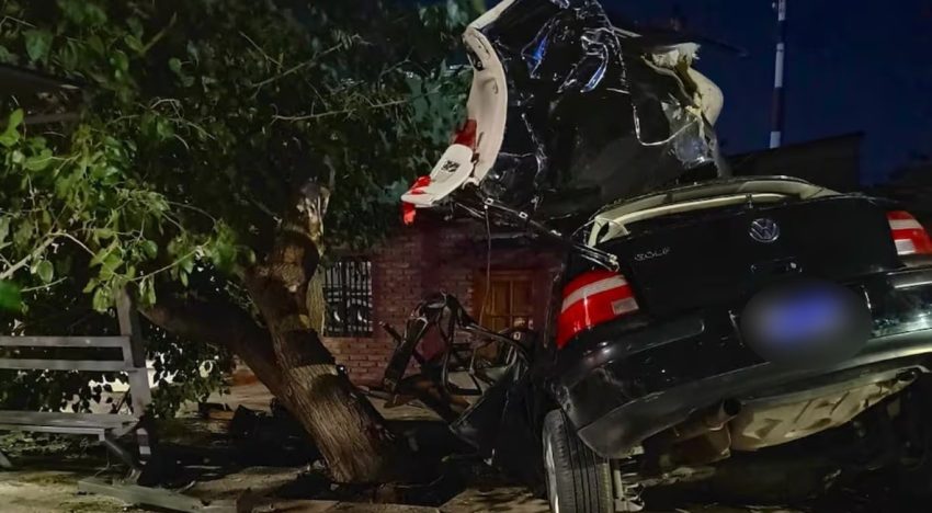 Mendoza: quiénes eran los cuatro chicos que murieron tras perder el control del auto y chocar contra un árbol