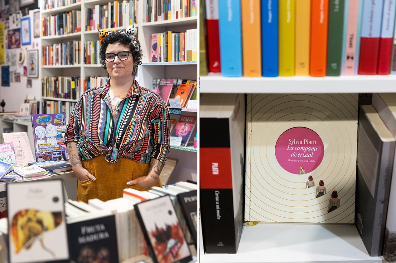 Alba González Fuentes, la gallega al frente de La Repunantinha librería pop.