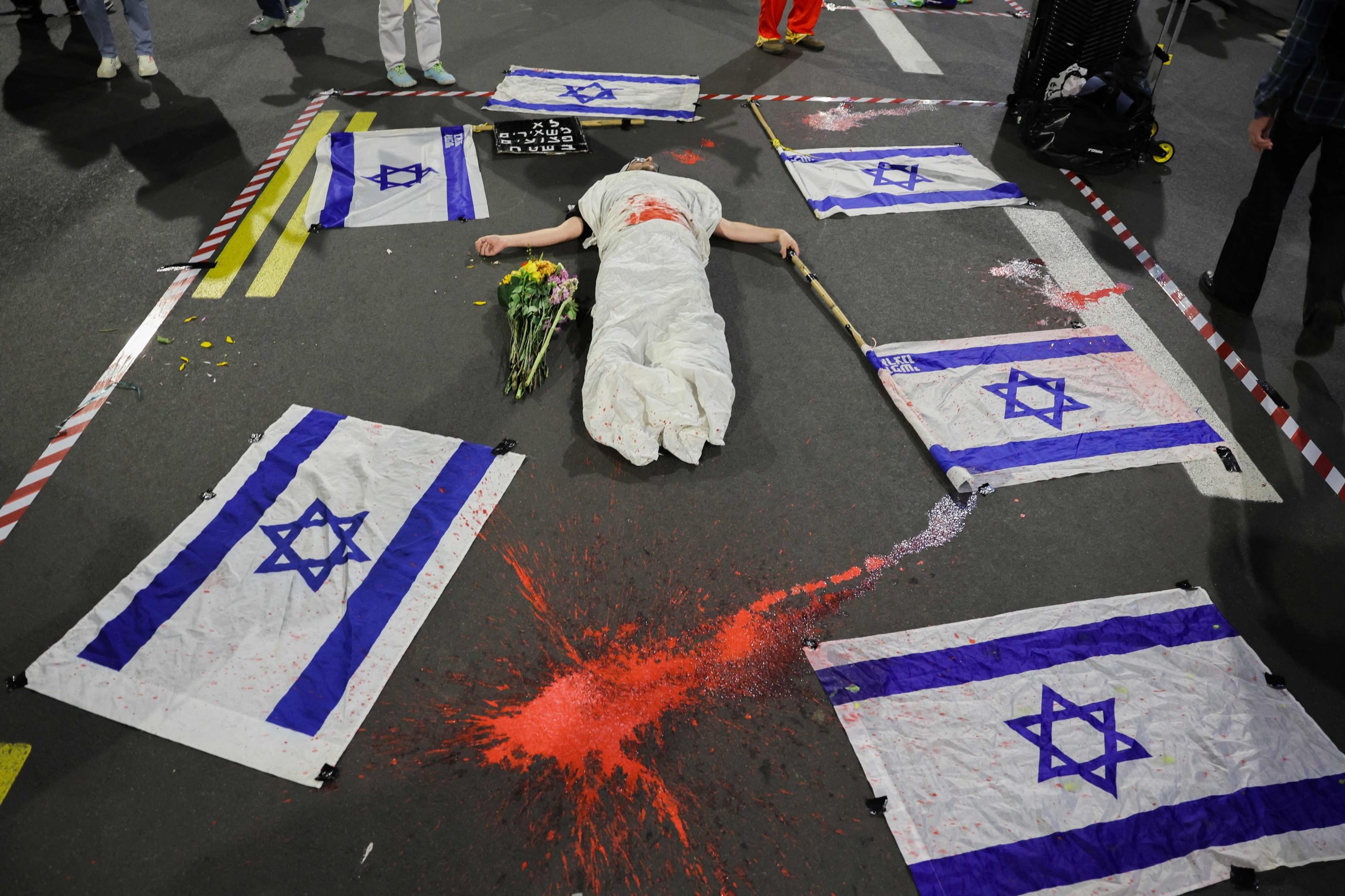 Manifestación en Tel Aviv por el regreso de los rehenes