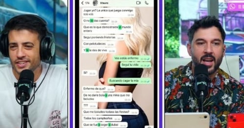 Filtraron nuevos chats entre Wanda Nara y Mauro Icardi: “Vos estás enfermo, seguí con tu vida”