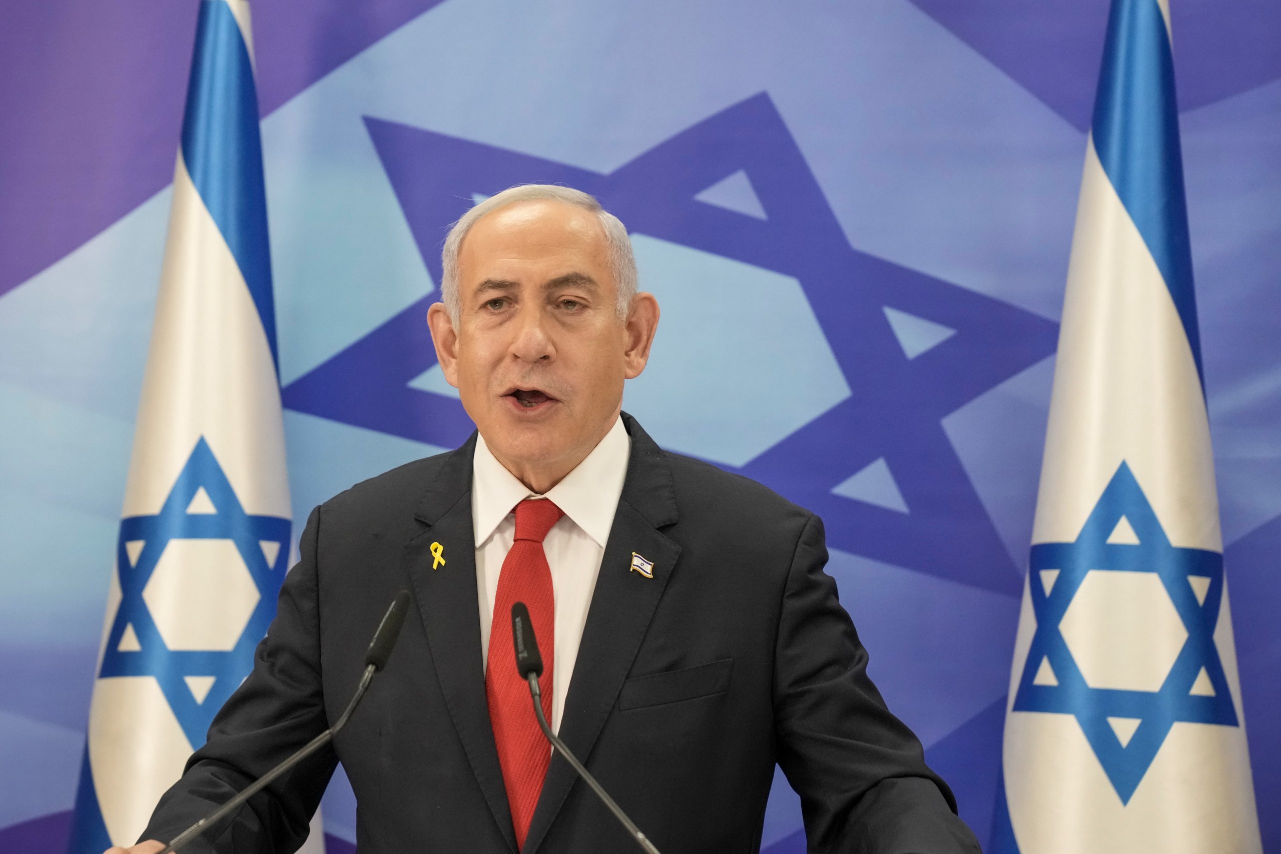 El premier israelí Benjamin Netanyahu