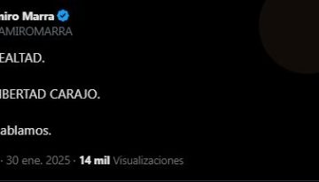 “Viva la lealtad”: el mensaje de Ramiro Marra tras ser expulsado de La Libertad Avanza