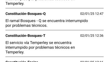 Tren Roca: después de dos horas y media de suspensión, se reanuda el servicio