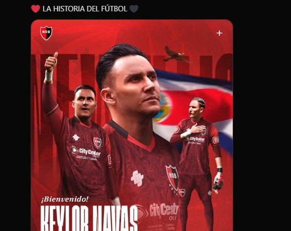 El mensaje de Keylor Navas tras su histórica llegada a Newell’s: “Me siento preparado”