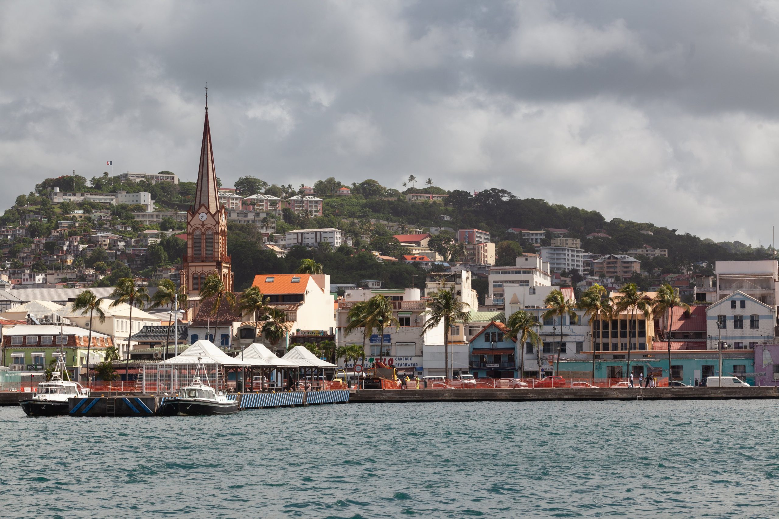 Fort de France es la capital de la isla.