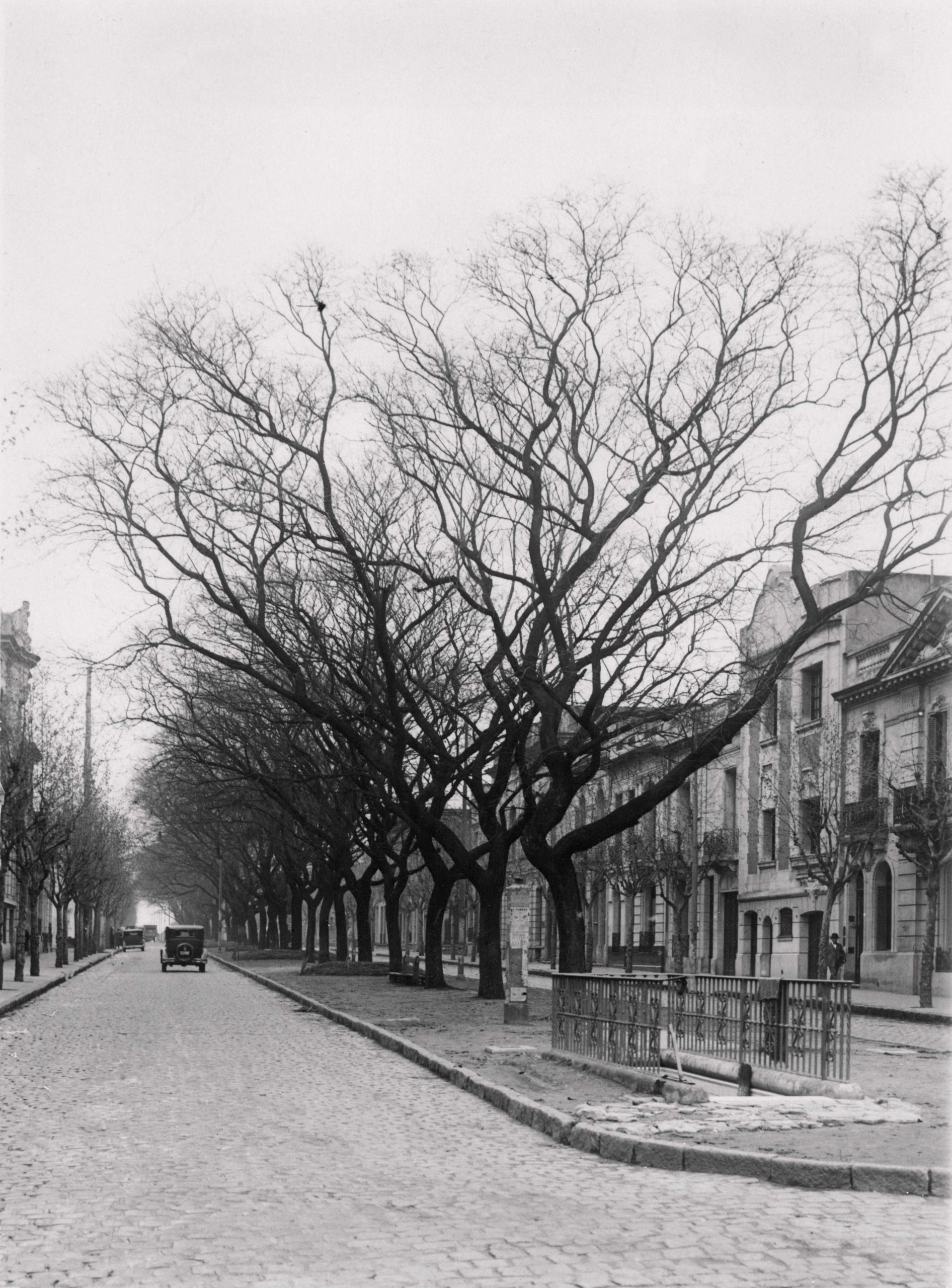 Irreconocible: Carabobo y Rivadavia hacia 1930.