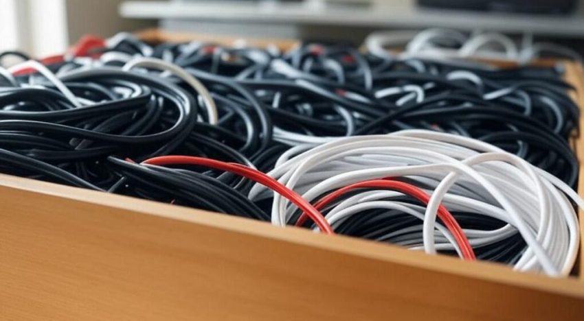 Qué significa tener un cajón lleno de cables y tecnología obsoleta, según la psicología