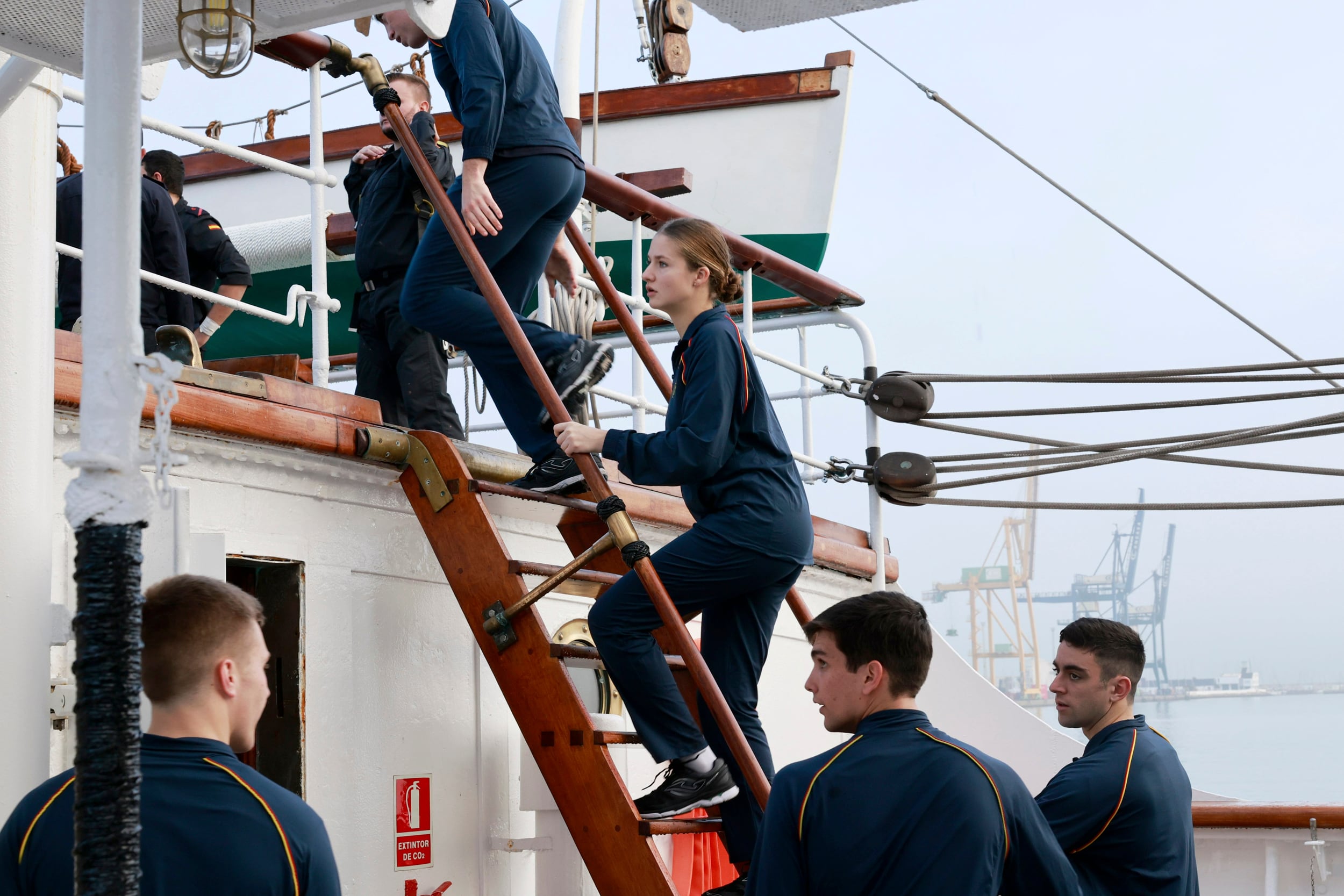 La travesía termina el próximo 5 de junio en Nueva York, después de haber hecho escala en Salvador de Bahía, Montevideo, Punta Arenas, Valparaíso y El Callao.