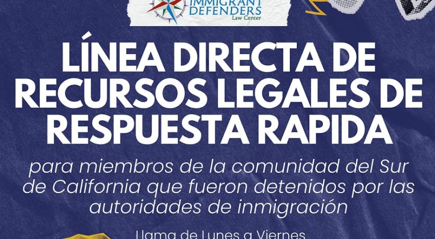 El programa en California que ayuda a los migrantes a evitar las redadas del ICE