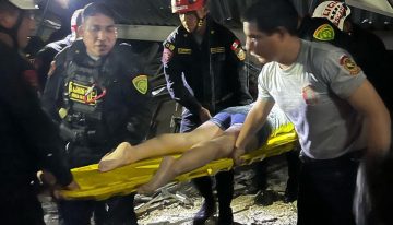 Colapsó el techo de un patio de comidas en Perú: hay al menos tres muertos y más de 70 heridos