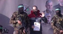 Video: así fue el momento en que Hamas liberó a Yarden Bibas, el papá de los nenes argentinos Ariel y Kfir