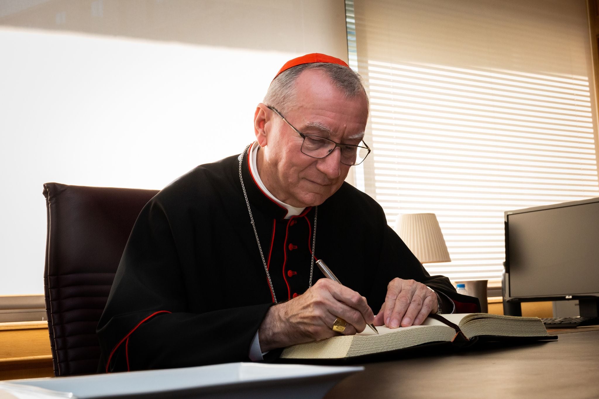 El secretario de Estado del Vaticano, Pietro Parolin