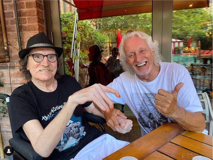 La reunión de los músicos. (Fuente: Instagram/charlygarcia)