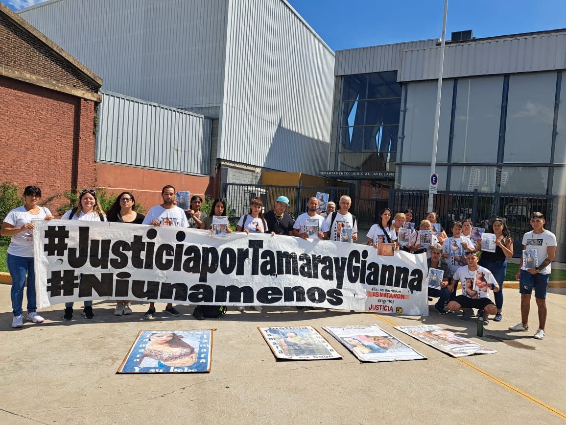 Los familiares de Tamara Cortez estuvieron presentes en el juicio contra Germán Pérez. (Foto: gentileza Carlos Cortez, hermano de la víctima).