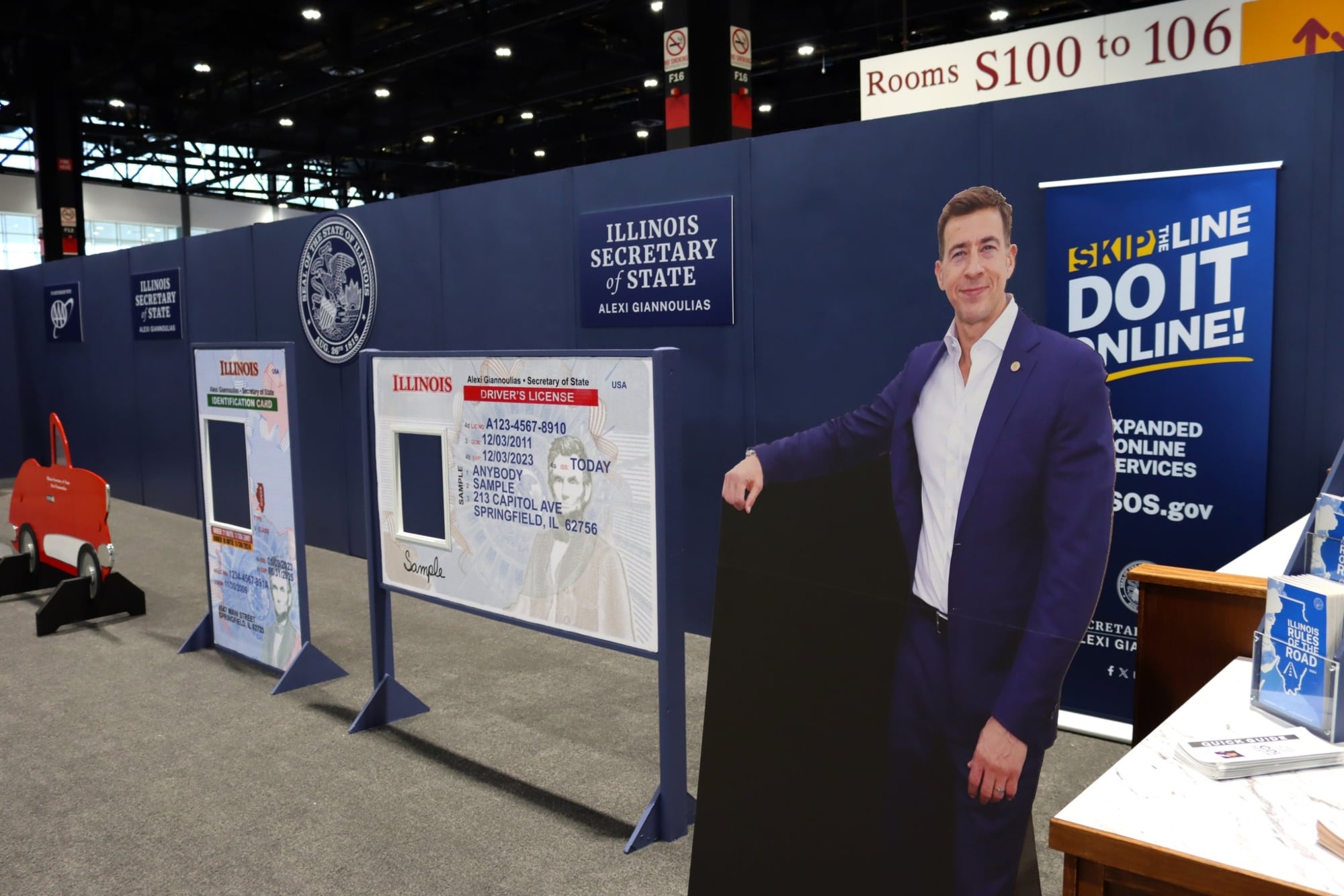 La Secretaría de Estado de Illinois tendrá un stand en el Salón del Automóvil de Chicago 2025