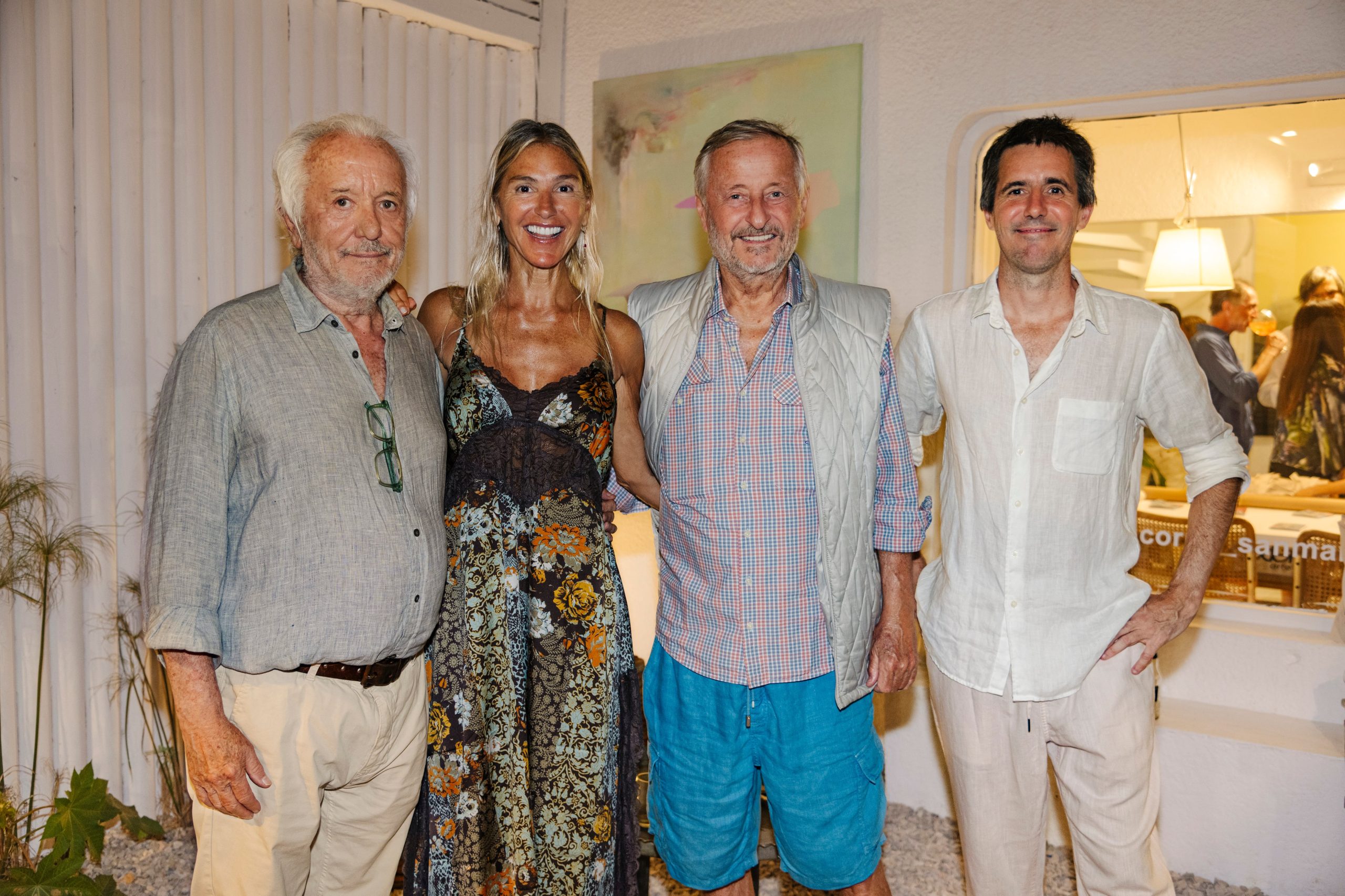 Diego Félix San Martín, Gaby Castellani, Cristiano Rattazzi y Félix San Martín