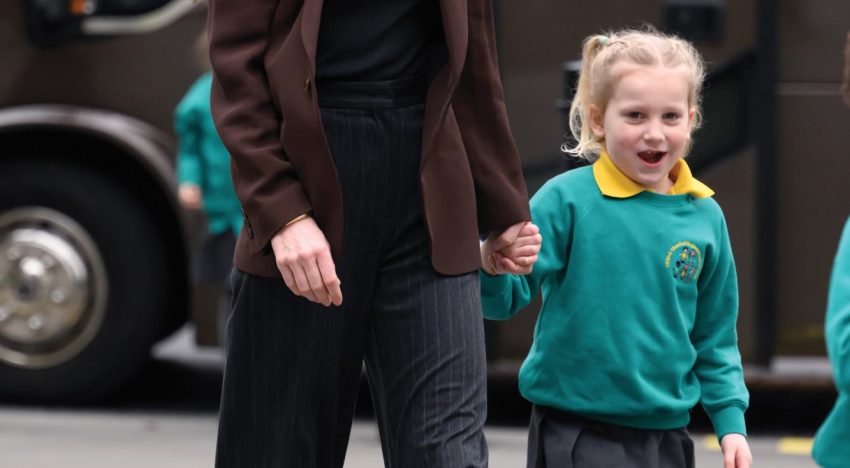 Kate Middleton. La princesa de Gales fue la simpática guía de una excursión muy especial en un museo de Londres