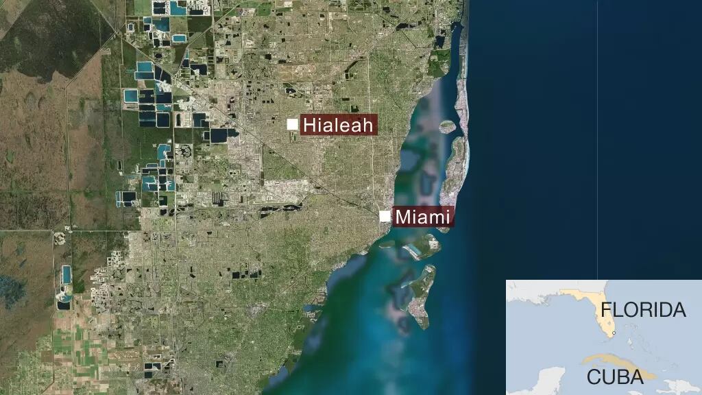 La ciudad de Hialeah forma parte del condado de Miami-Dade y acoge a miles de latinos