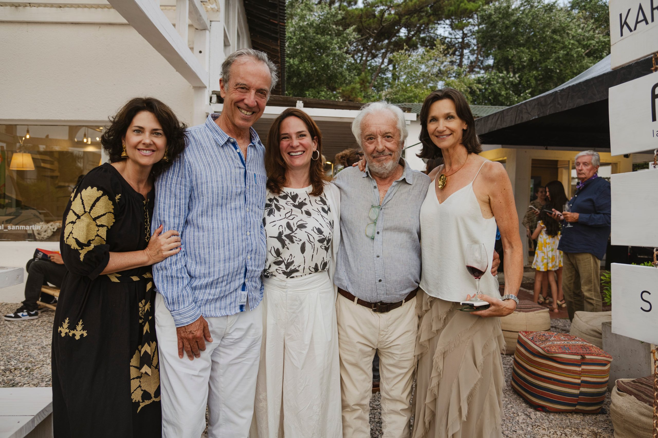 Paola Elverdin, Patricio Supervielle, Marina Perez Alati, Diego Félix San Martín y Laura San Martín