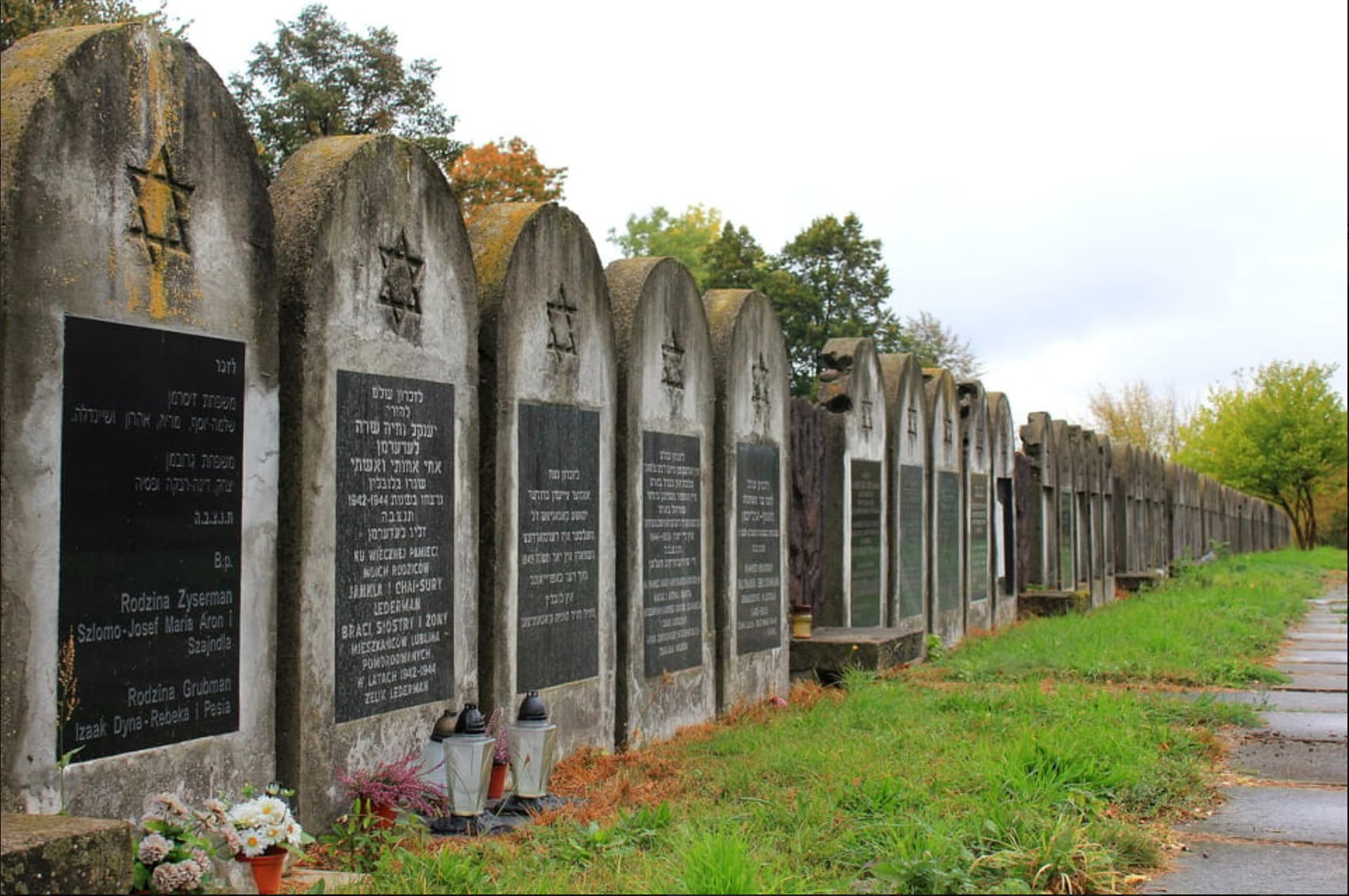 El antiguo cementerio judío de Lublin, otras de las locaciones de la película candidata al Oscar.