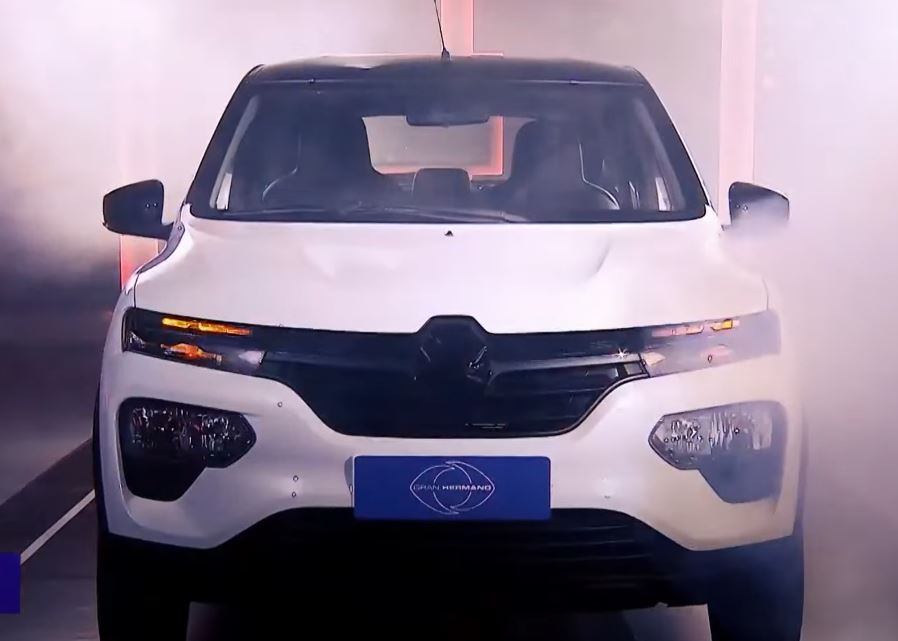 El Renault Kwid que se ganará un participante de Gran Hermano 2025. Foto:  captura Telefé.