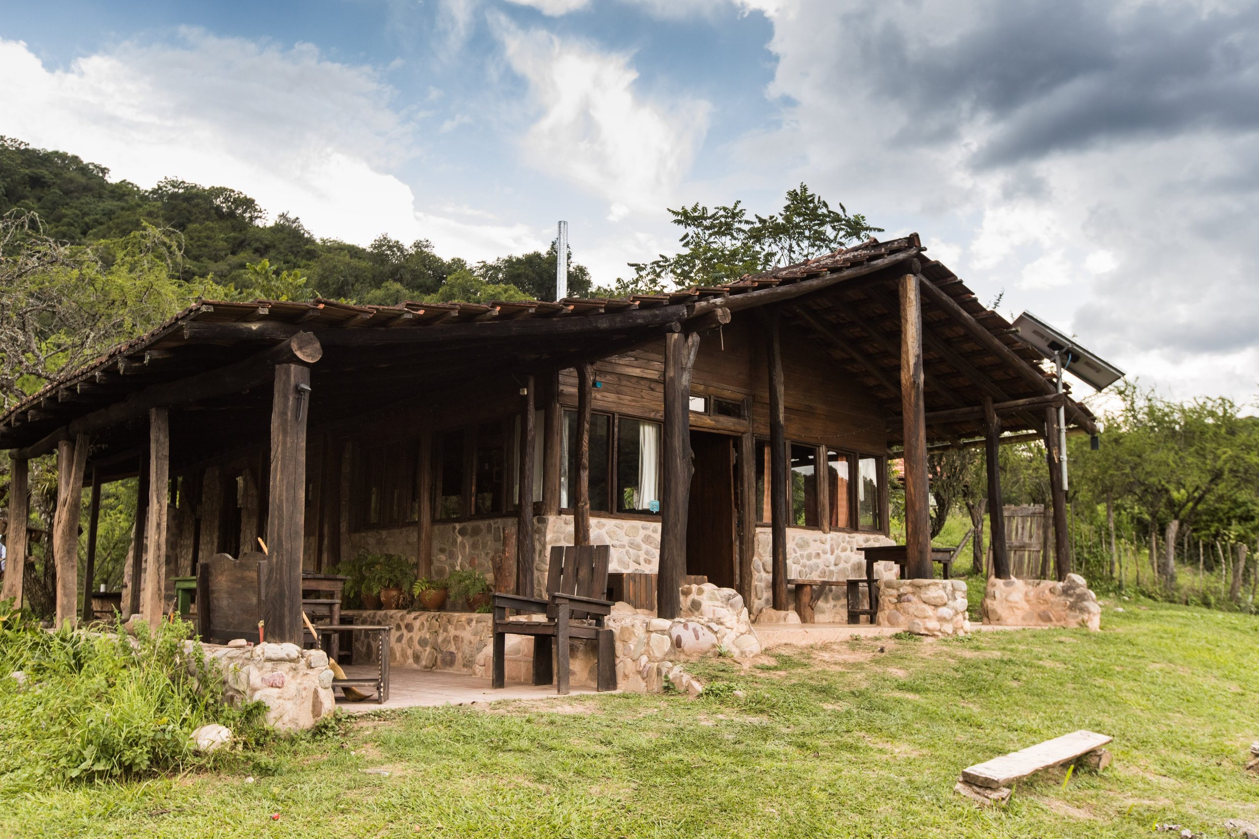 El comedor de la posada. 