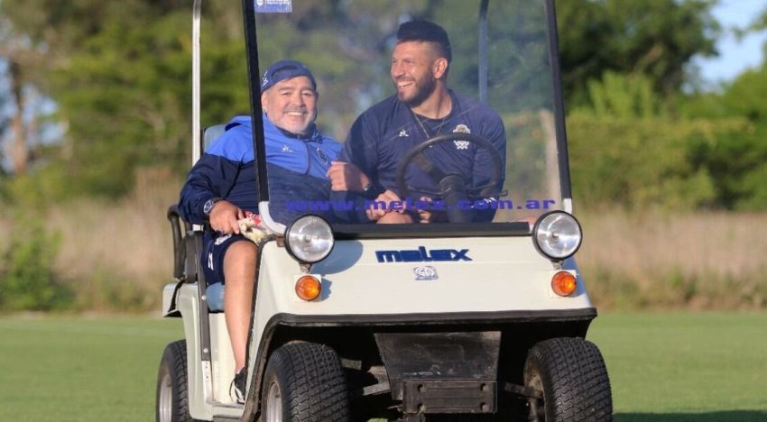 El último futbolista “mimado” por Diego Armando Maradona en Gimnasia mostró un audio inédito del Diez