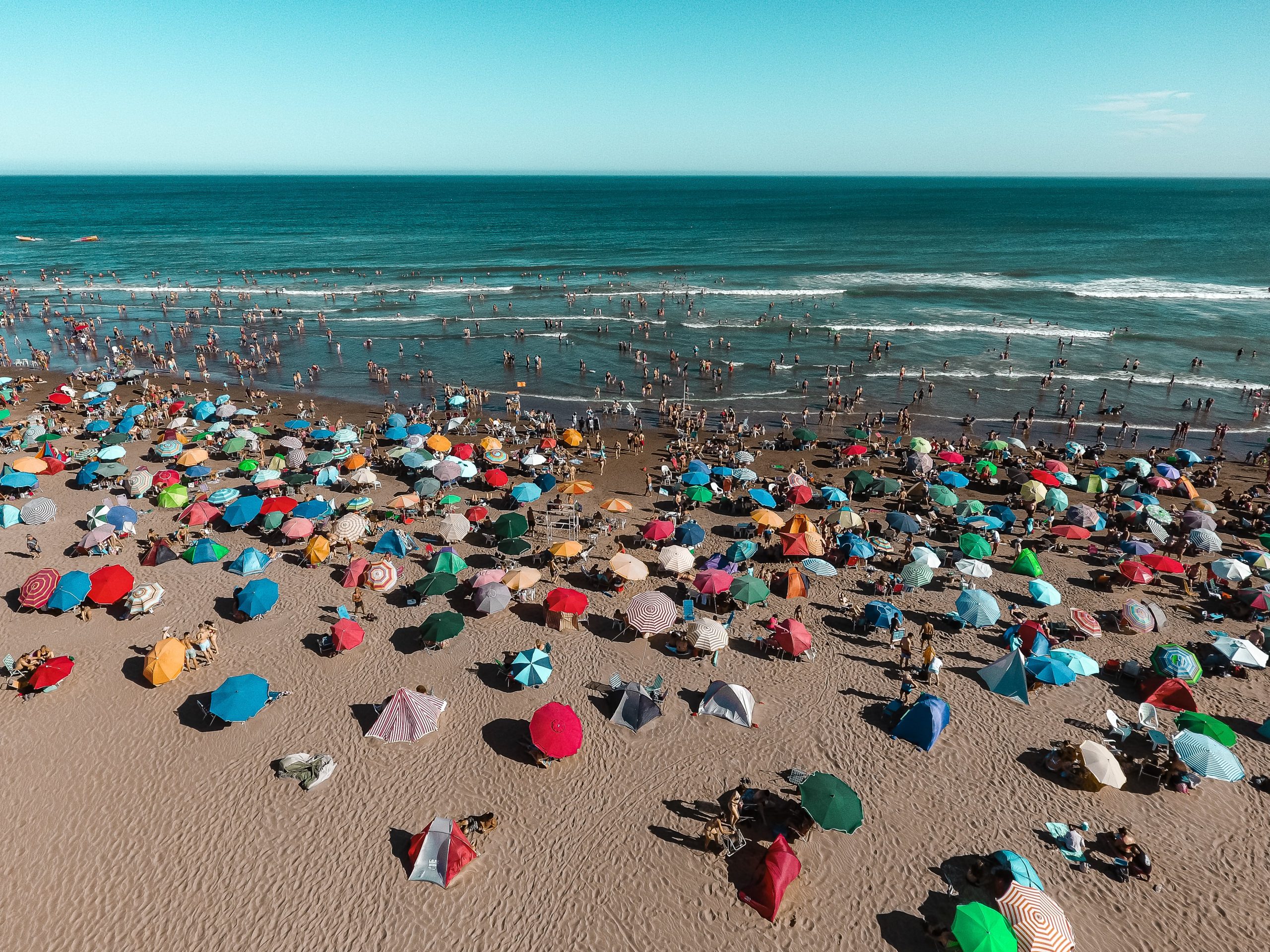 Las playas se llenan en temporada.