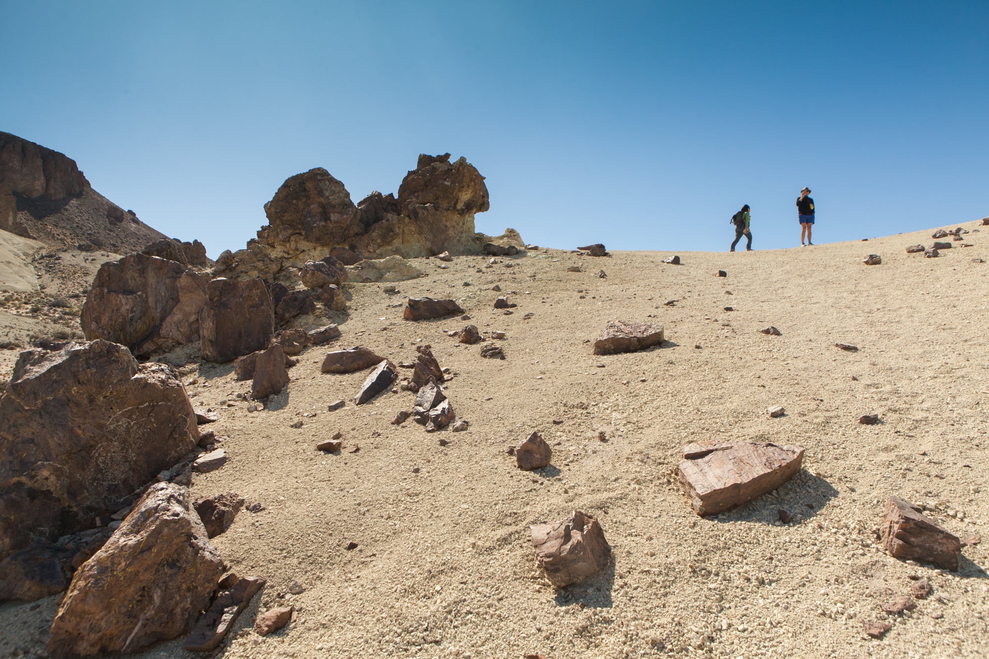 Esta formación rocosa es el vestigio de un antiguo volcán que estuvo activo hace unos 50 millones de años.