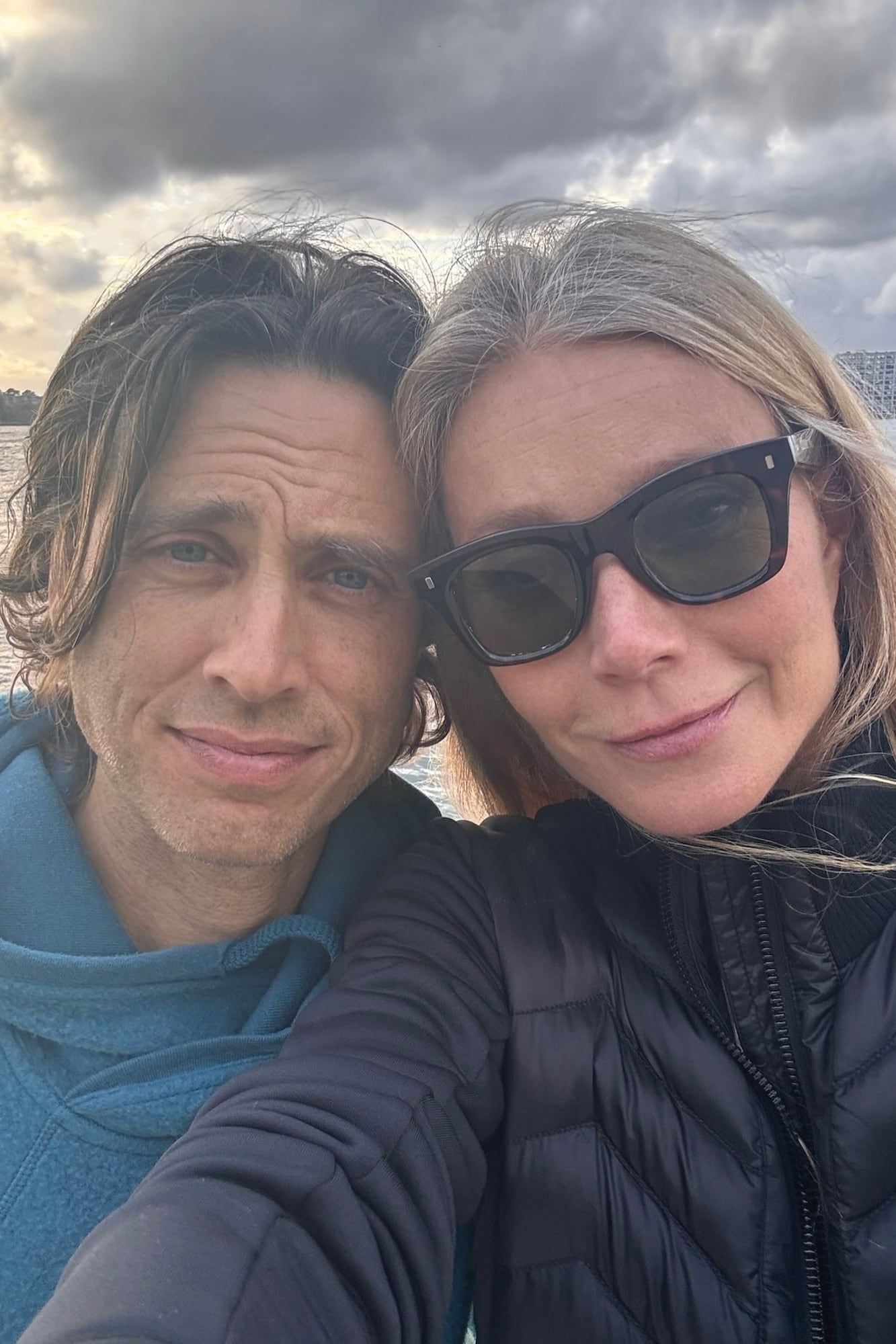 Con su actual marido, Brad Falchuk, Paltrow construyó una nueva casa en Montecito.