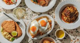 El nuevo restaurante de Belgrano en un patio lleno de plantas que sirve raciones y platitos