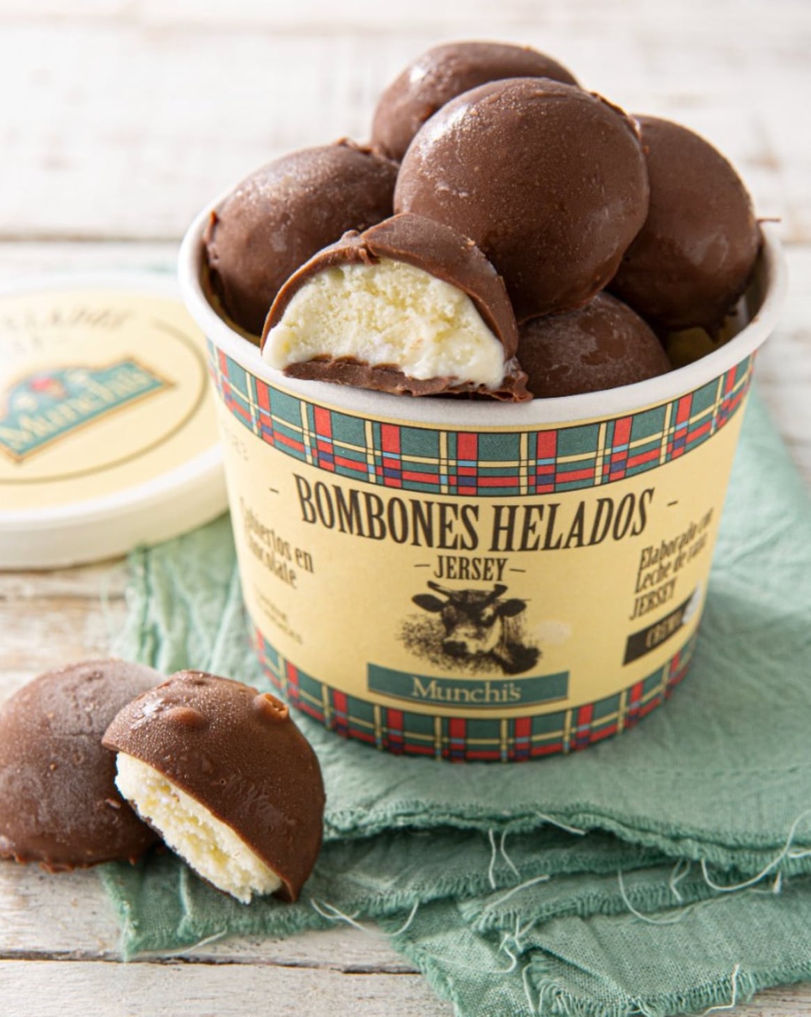 Bombones helados, otra propuesta de la marca más allá de los sabores clásicos.