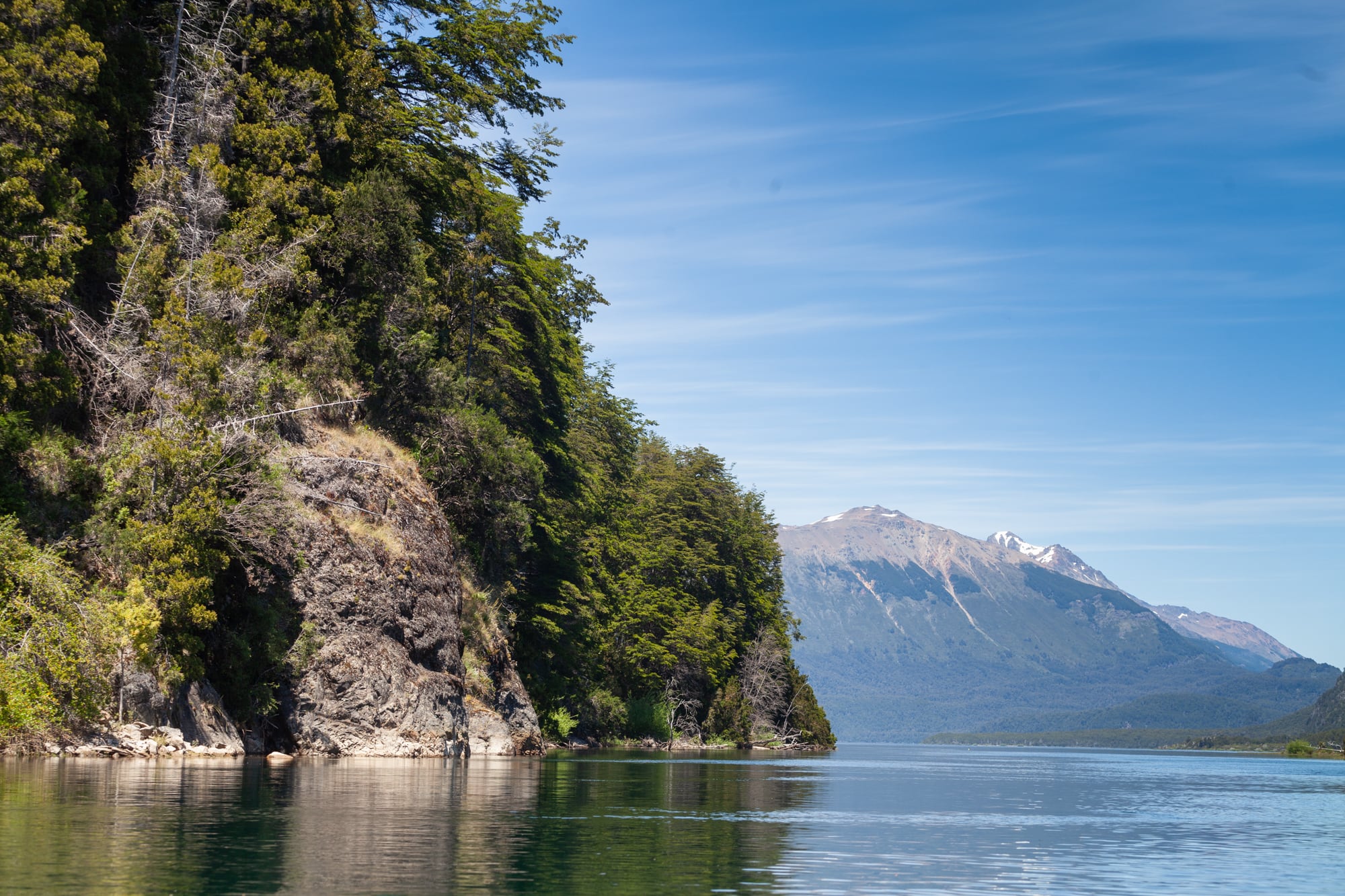 Desembocadura del río Arrayanes.