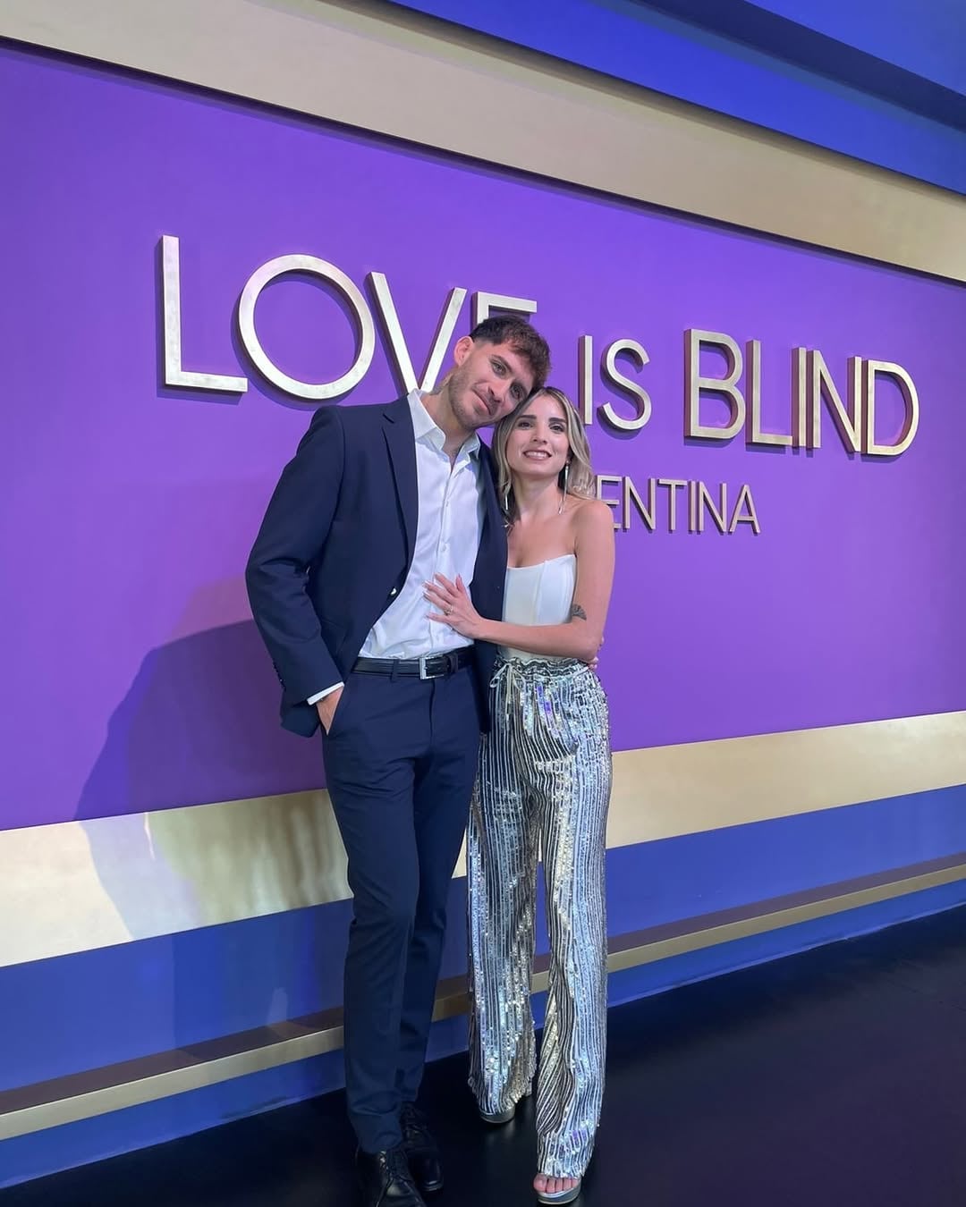 Santiago Martínez y Emily Ceco se casaron en Love is Blind (Foto: Instagram  @santunahuel)