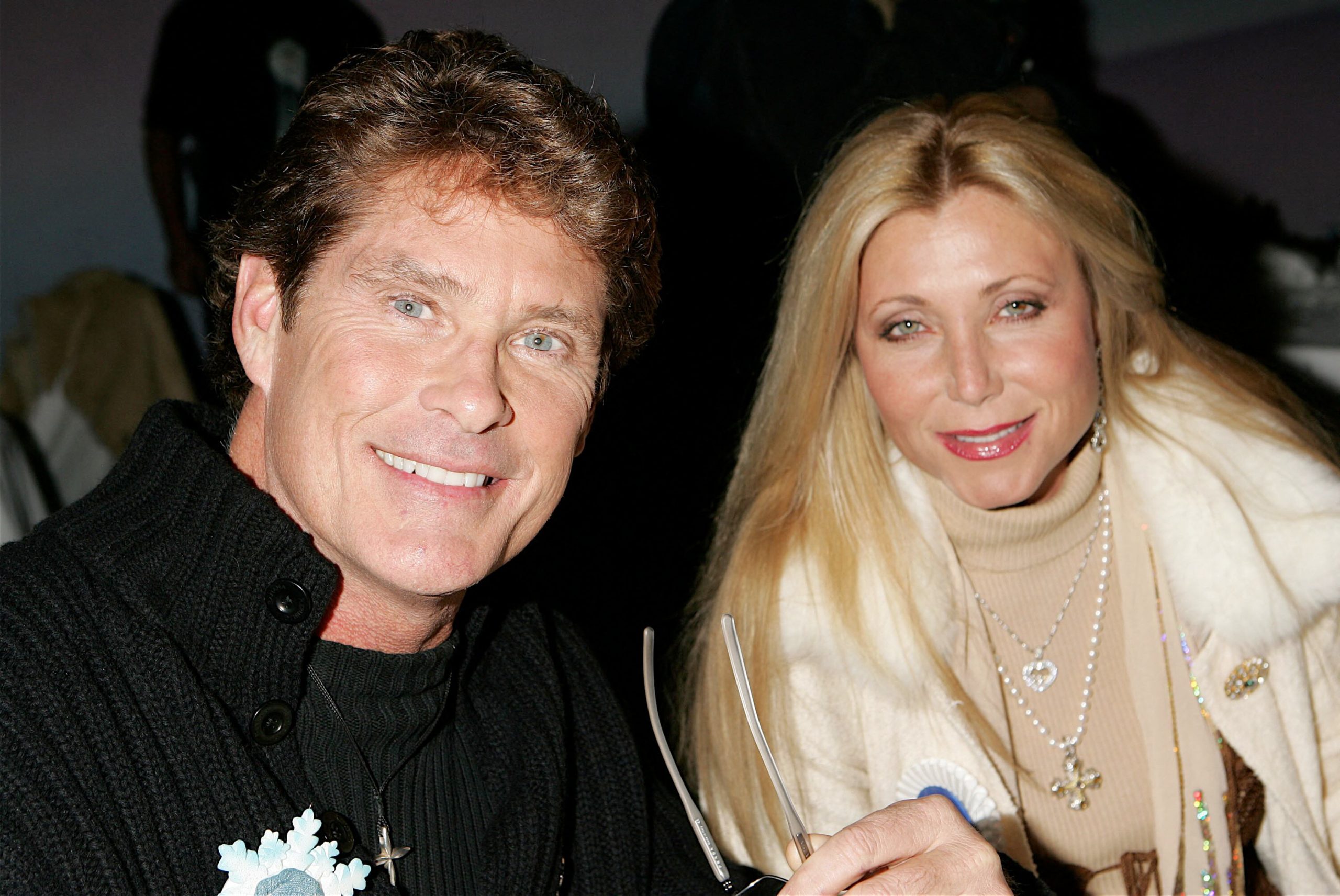 David Hasselhoff junto a Pamela Bach-Hasselhoff, en una de las últimas fotos que tienen juntos, antes de separarse. (Foto: AFP/David Livingston/Getty Images)