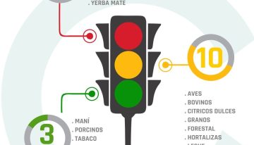 Semáforo de economías regionales: el 2025 se inició con 3 actividades en verde, 10 en amarillo y 6 en rojo